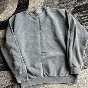 GreyCotton Crewneck Men's Sweatshirt Size XL